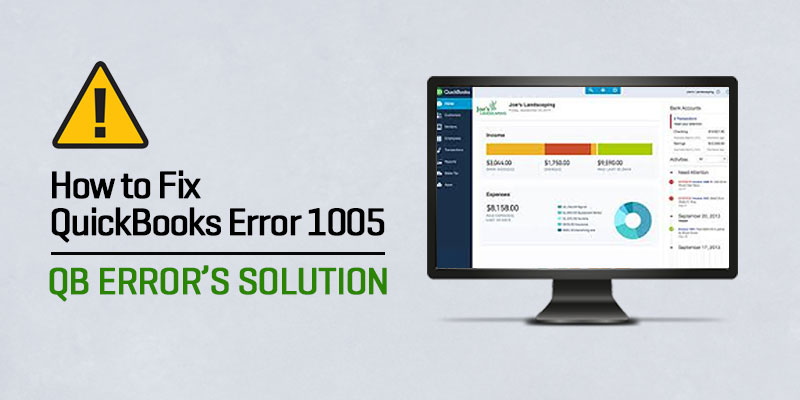 QuickBooks Error Code 1005
