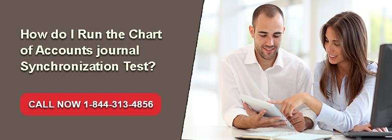 Run the Chart of Accounts journal Synchronization Test
