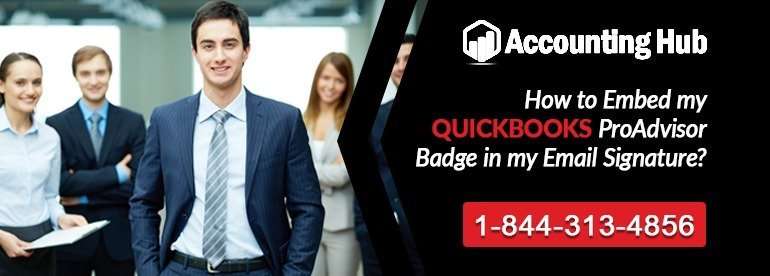 Embed Quickbooks ProAdvisor Badge