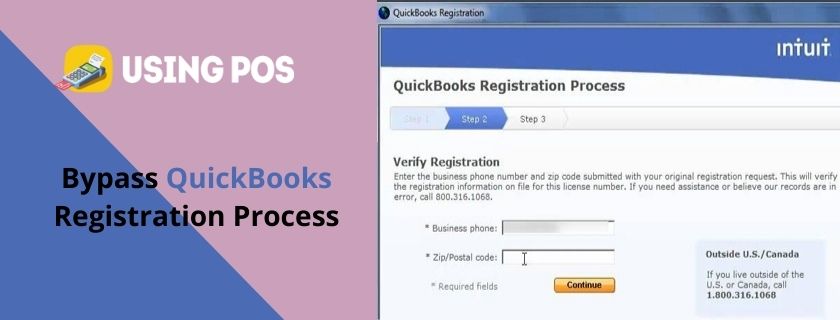 Bypass QuickBooks Registration Process