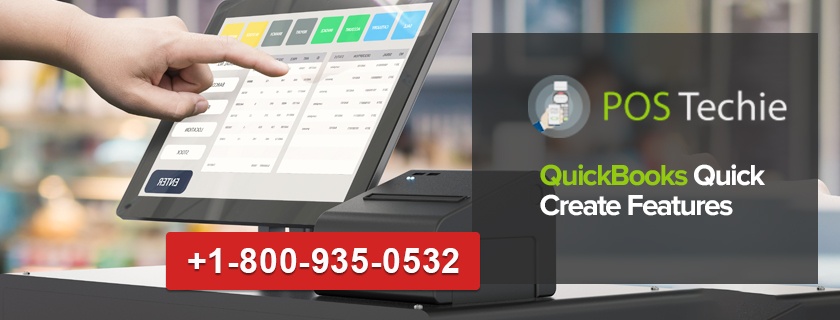 QuickBooks Quick Create Features