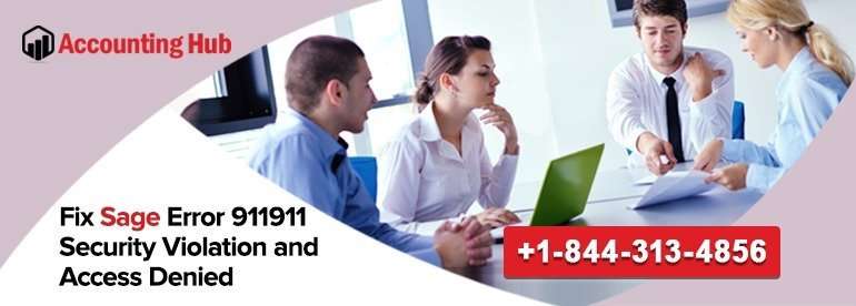 Sage Error 91191 Security Violation and Access Denied