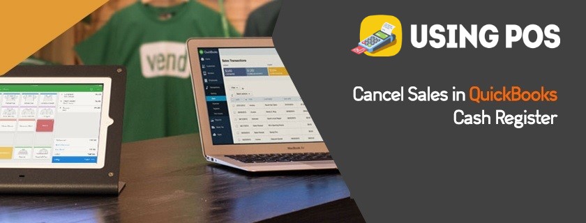 Cancel Sales in QuickBooks Cash Register
