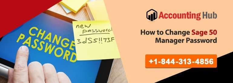 Sage 50 Manager Password